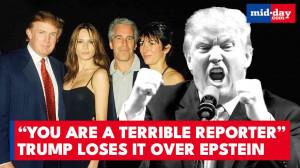 Epstein files firestorm panics Trump, reporter shut down