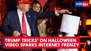 White House Transforms for Halloween as Trump, Melania Welcome Trick-or-Treaters