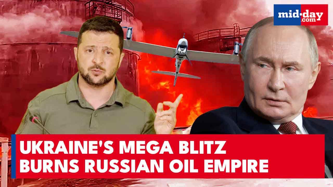 Ukraine's MERCILESS Assault: Volgograd Refinery on FIRE Post Drone Attack | WATC