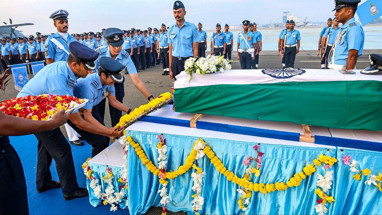 The Emirati Defence Forces accorded him a ceremonial guard of honour in recognition of his bravery and service