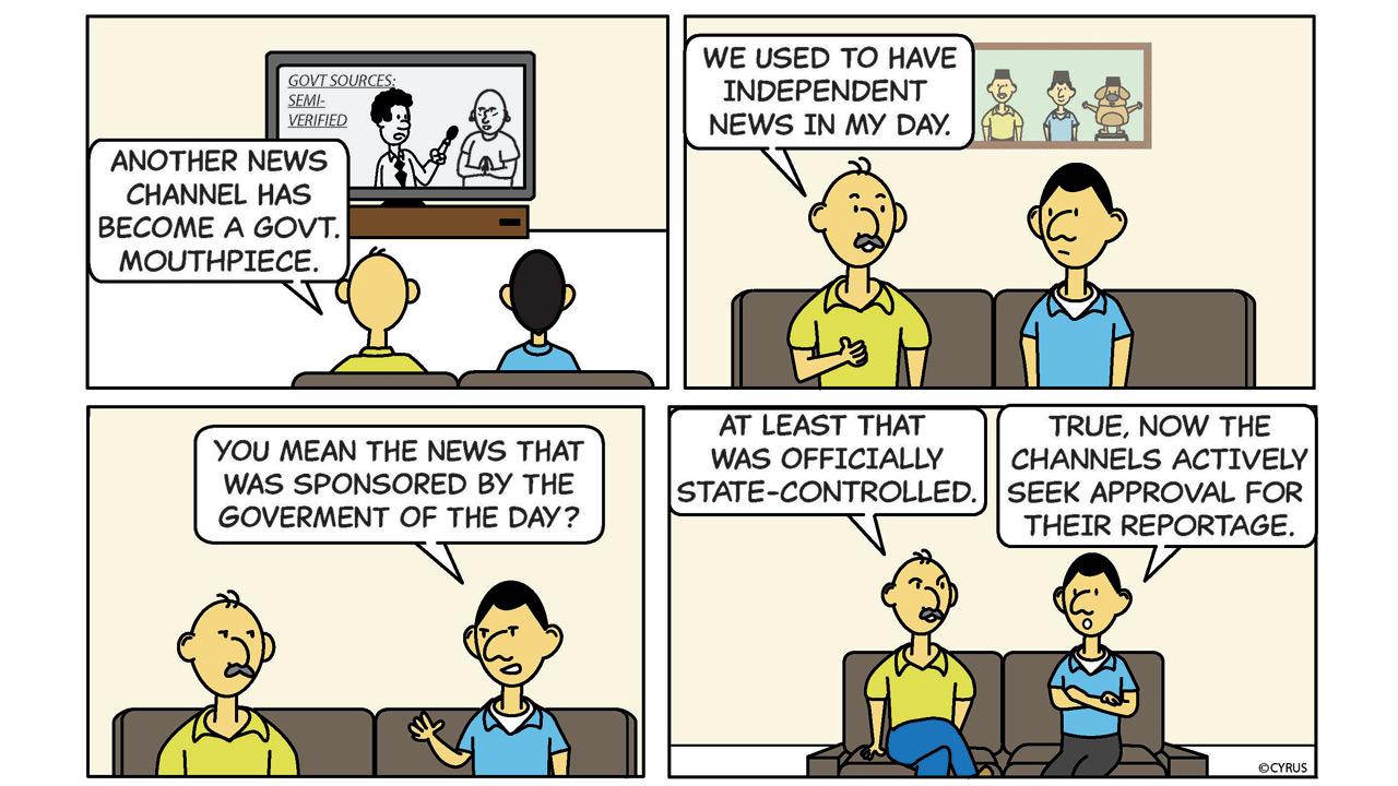 Sunday Cartoon: Cyrus Daruwala Presents - Zal