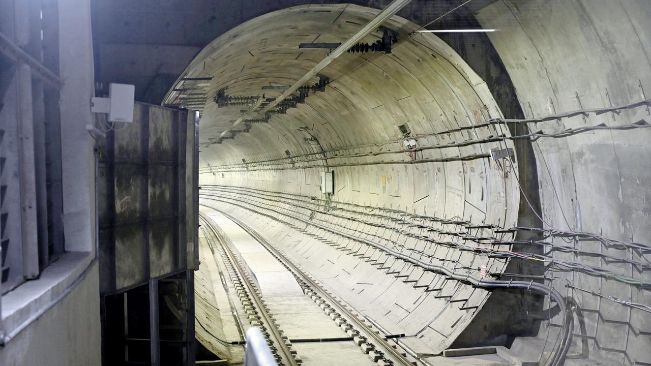 The Kalbadevi Metro station on Tuesday