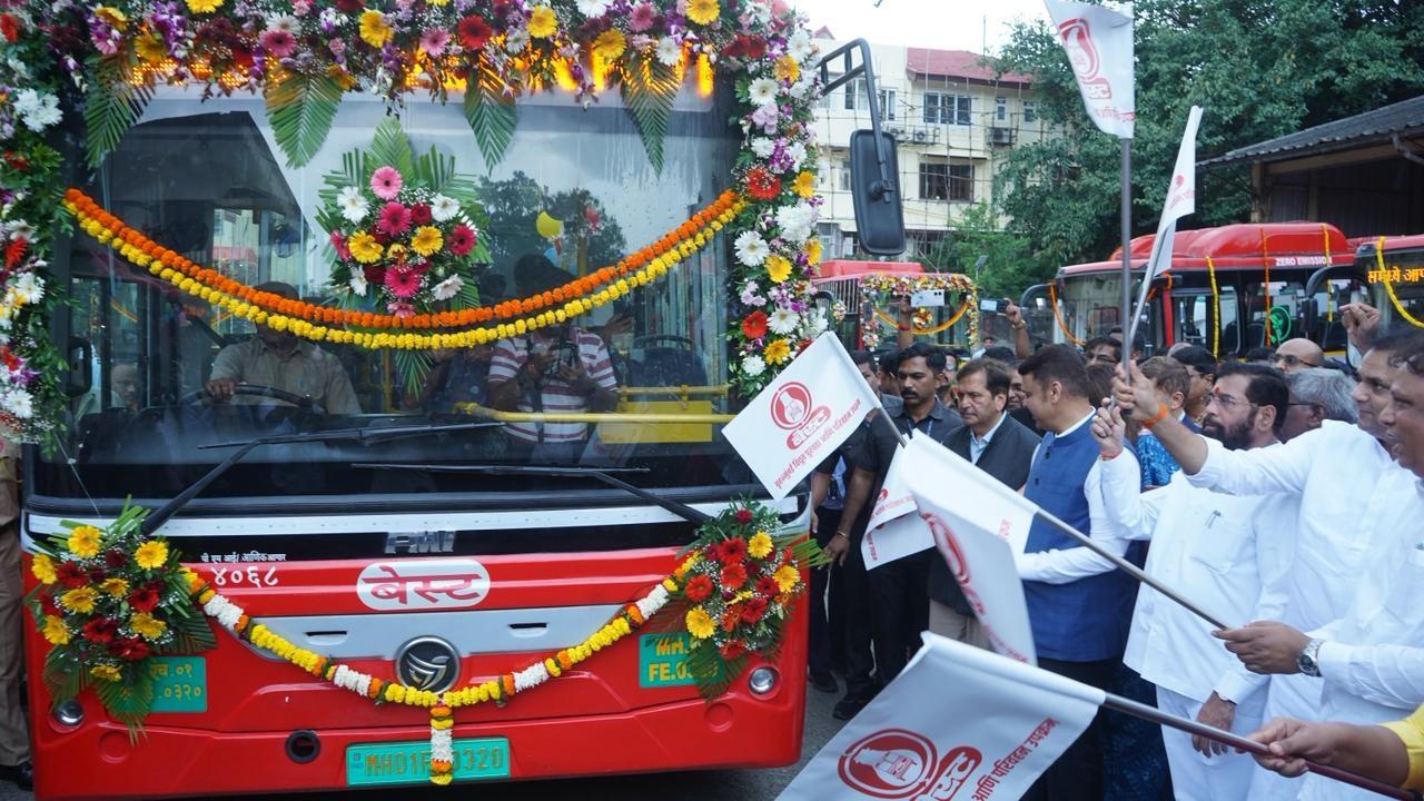 IN PHOTOS: BEST adds 157 new electric buses to its fleet in Mumbai
