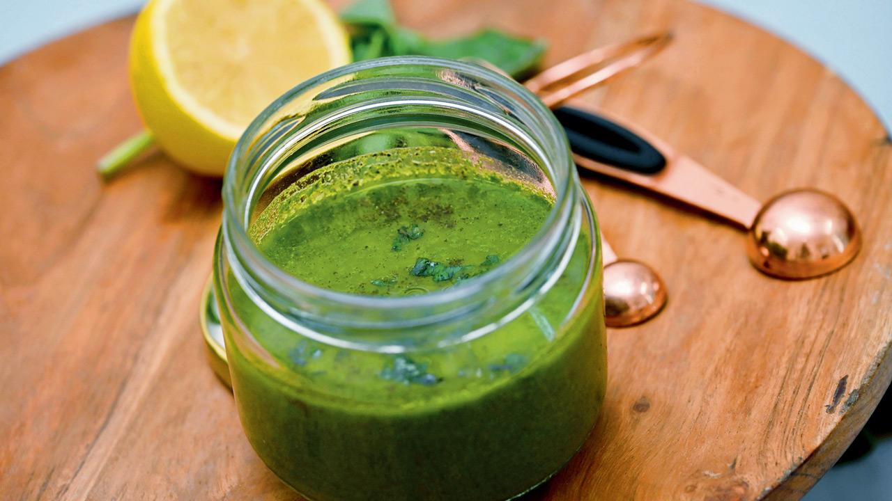 Basil Lemon Vinaigrette. Pics/Satej Shinde