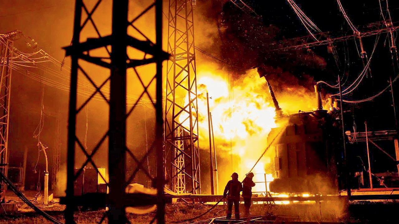 Blackout hits 50k Ukraine homes after Russia attacks