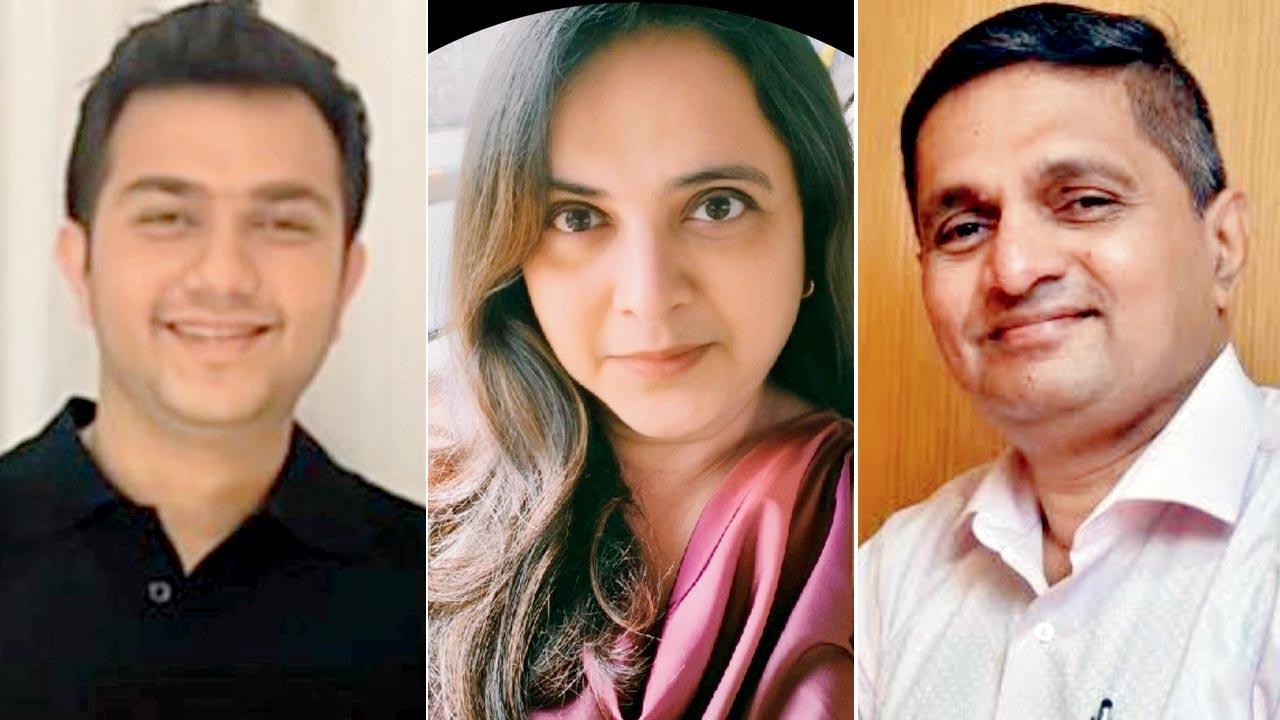 Varun Dave, Preeti Vyas and Dr Harish Shetty