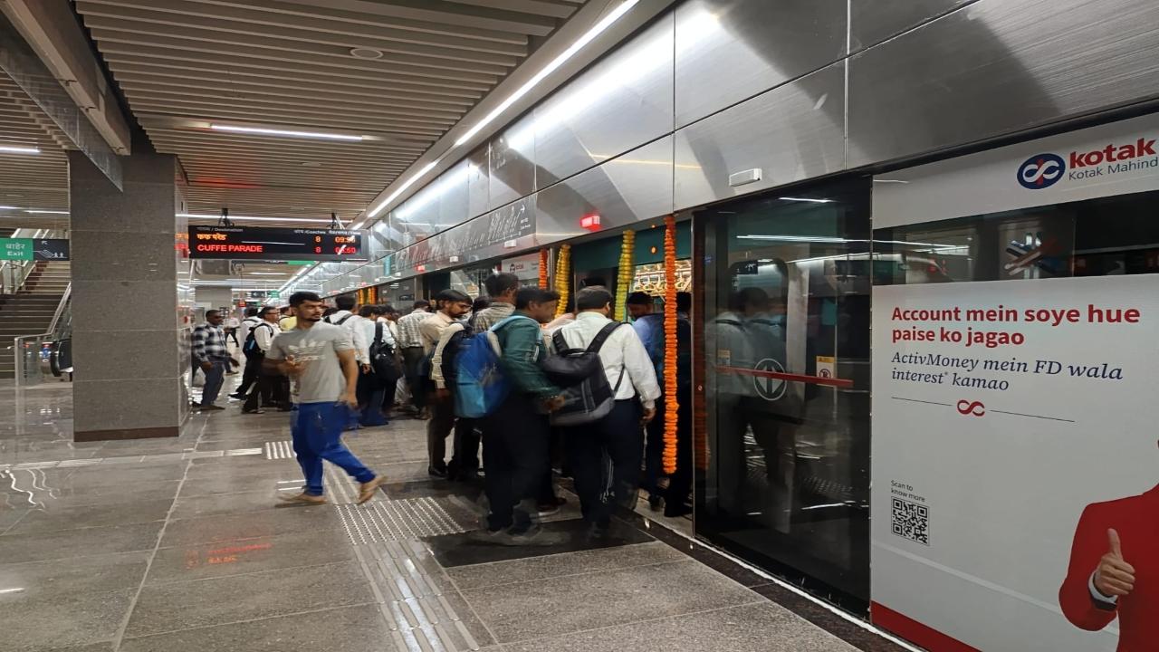 Metro-3 opens for passengers: A look at the 27 stations connecting South Mumbai and suburbs