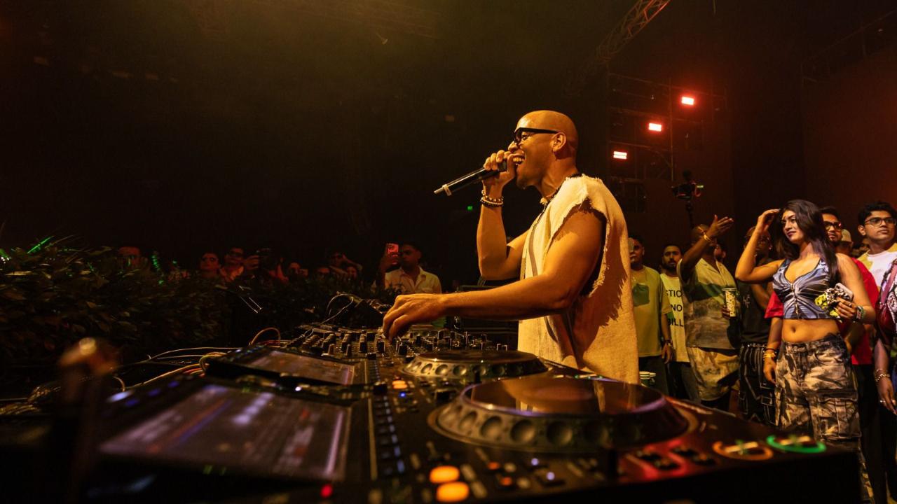 At a time when sounds from around the world are coming to India, what makes your music unique? Additionally, what makes Afro sounds and beats unique that you think people don't know about? Well, with my music, I try to incorporate different cultures from around the world. I have Brazilian records, I have tracks with Arabic, Middle Eastern influences, as well as stuff from West Africa. So I think my music is a good reflection of the world as a whole. I have a bit of every continent, a bit of every country.