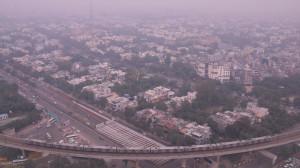 In Photos: Delhi air quality nears 'severe' mark as haze, smog blanket city