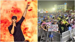 PHOTOS | Mumbaikars brave the rain to watch Enrique Iglesias perform in the city