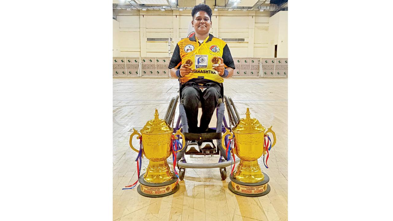 Geeta Chouhan is captain cool. Pic/SPECIAL ARRANGEMENT