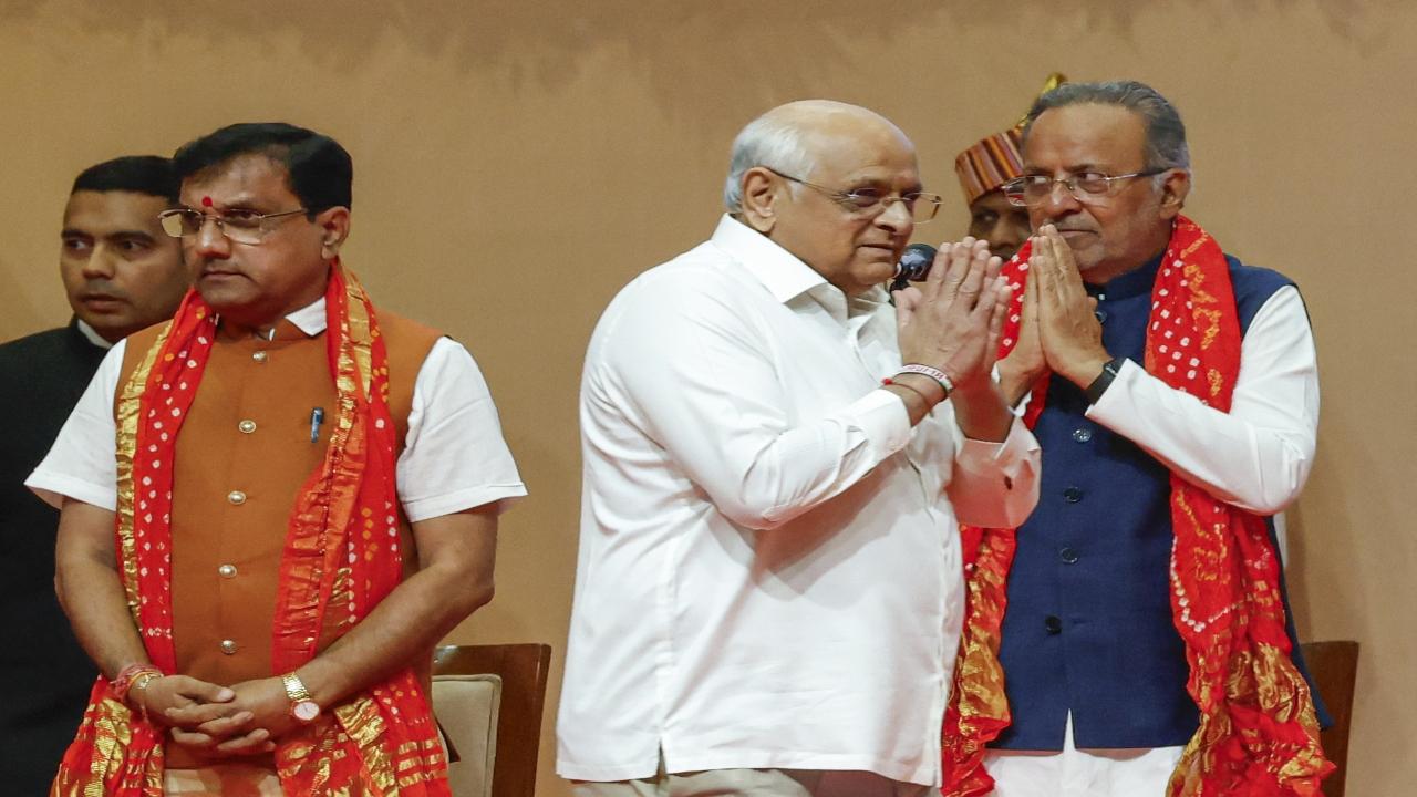 Harsh Sanghavi appointed Gujarat Deputy CM; Rivaba Jadeja among 25 ministers inducted in cabinet