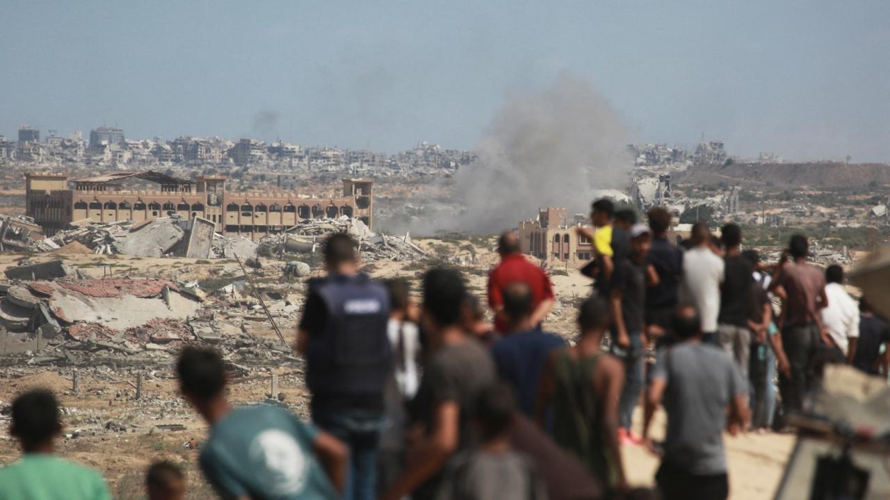 <p>Palestinians long for the war to end but many believe the plan favours Israel, and a Hamas official told The Associated Press that some elements were unacceptable, without elaborating</p>