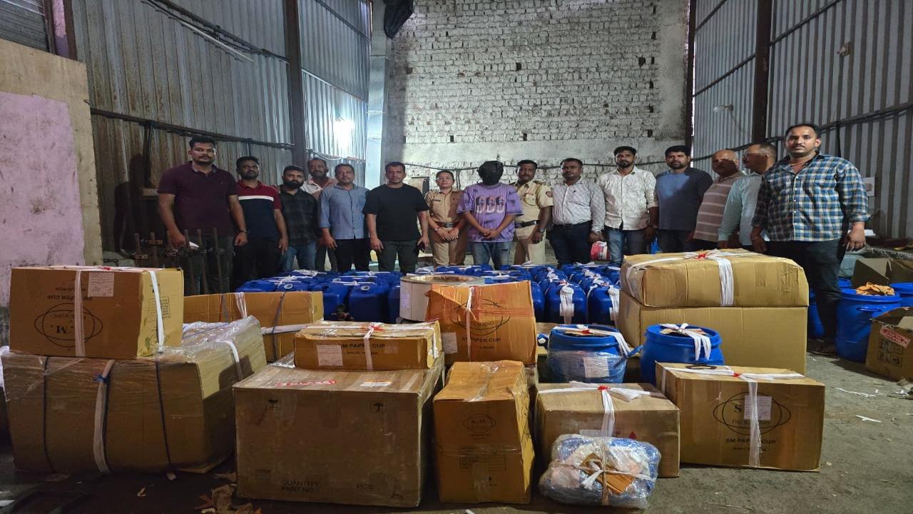 Mumbai Police bust mephedrone-manufacturing unit in Vasai; five arrested