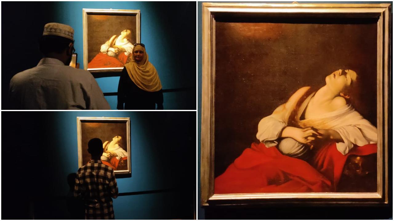 IN PHOTOS: Mumbaikars marvel at Caravaggio’s 'Magdalene in Ecstasy'