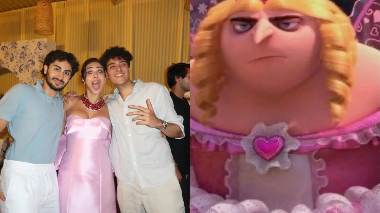 Malaika Arora`s son compares her to a Despicable Me character on her birthday