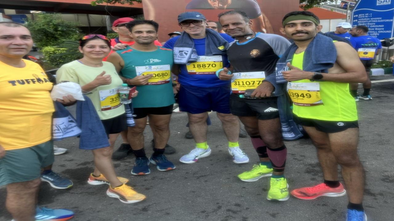 According to a message he shared, Abdullah crossed the finish line at 6:53 am, clocking a course time of 1 hour, 53 minutes, and 35 seconds with a pace of 5:24 minutes per kilometre