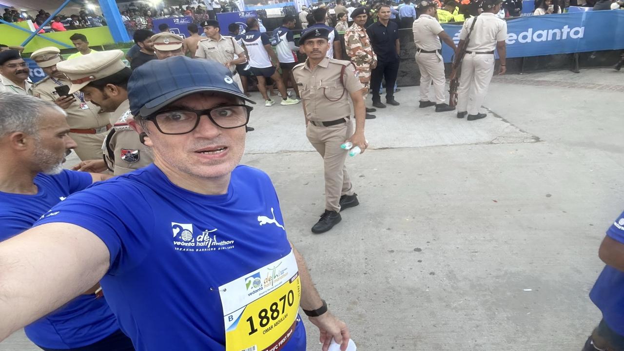 All three Defence Forces are participating in the Half Marathon category this year, with senior officers including Air Chief Marshal Amar Preet Singh (Air Force), Lt Gen Rahul R Singh (Army), and Vice Admiral LS Pathania (Navy) taking part