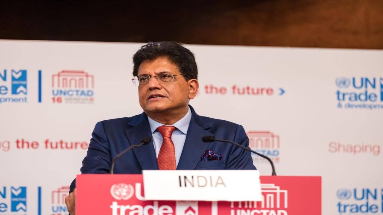 IN PHOTOS: Union Minister Piyush Goyal addresses 16th session of UN trade body