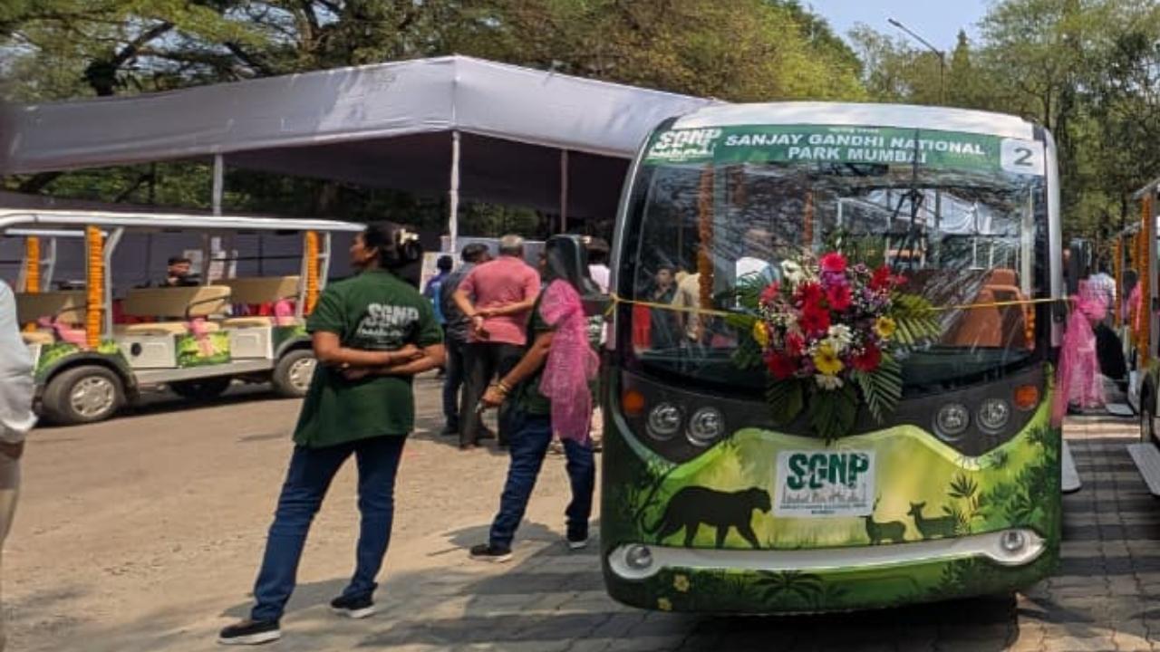 In a pioneering move, the buggies are being operated by tribal women from nearby communities