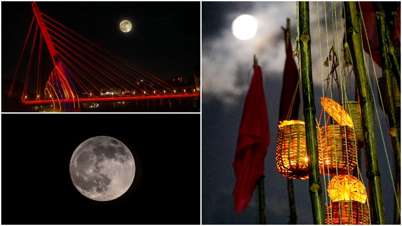 Sharad Purnima is a religious festival celebrated on the full moon day of the Hindu lunar month. Photos Courtesy: PTI