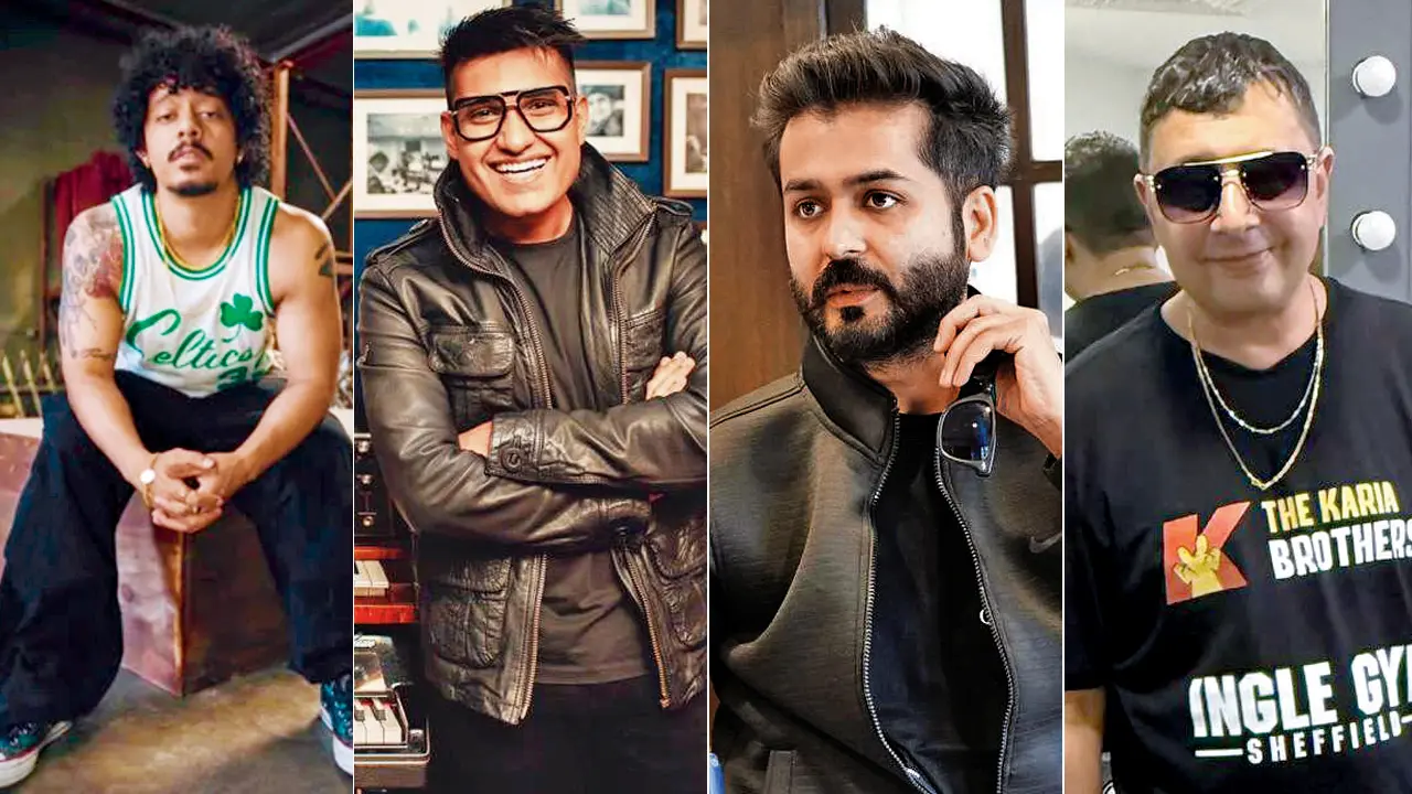 Hanumankind, Shashwat Sachdev, Aditya Dhar and Panjabi MC