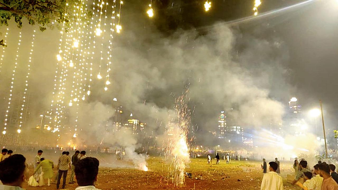 Mumbai: Shivaji Park takes stand against Diwali pollution
