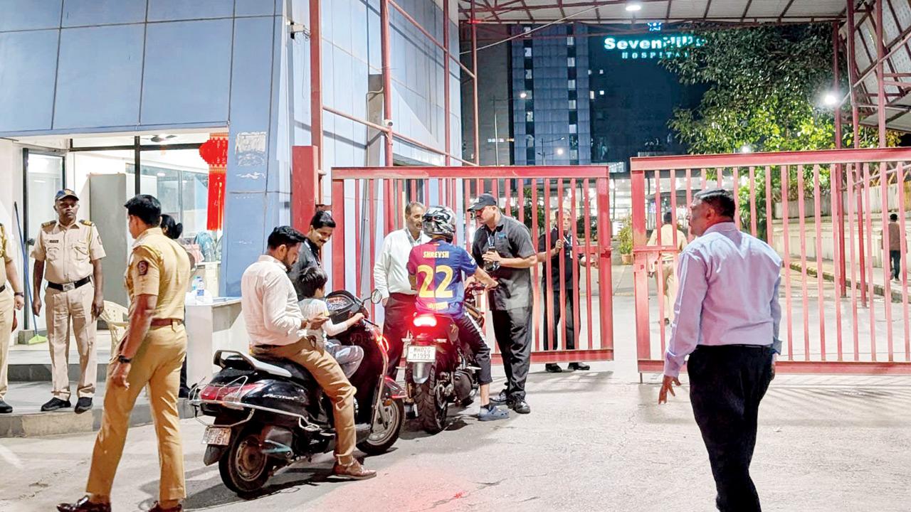 Powai hostage case: Heavy police deployed outside HBT Hospital as Rohit Arya’s body kept under tight watch