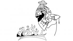 Abandoned twins: Kripa and Kripi