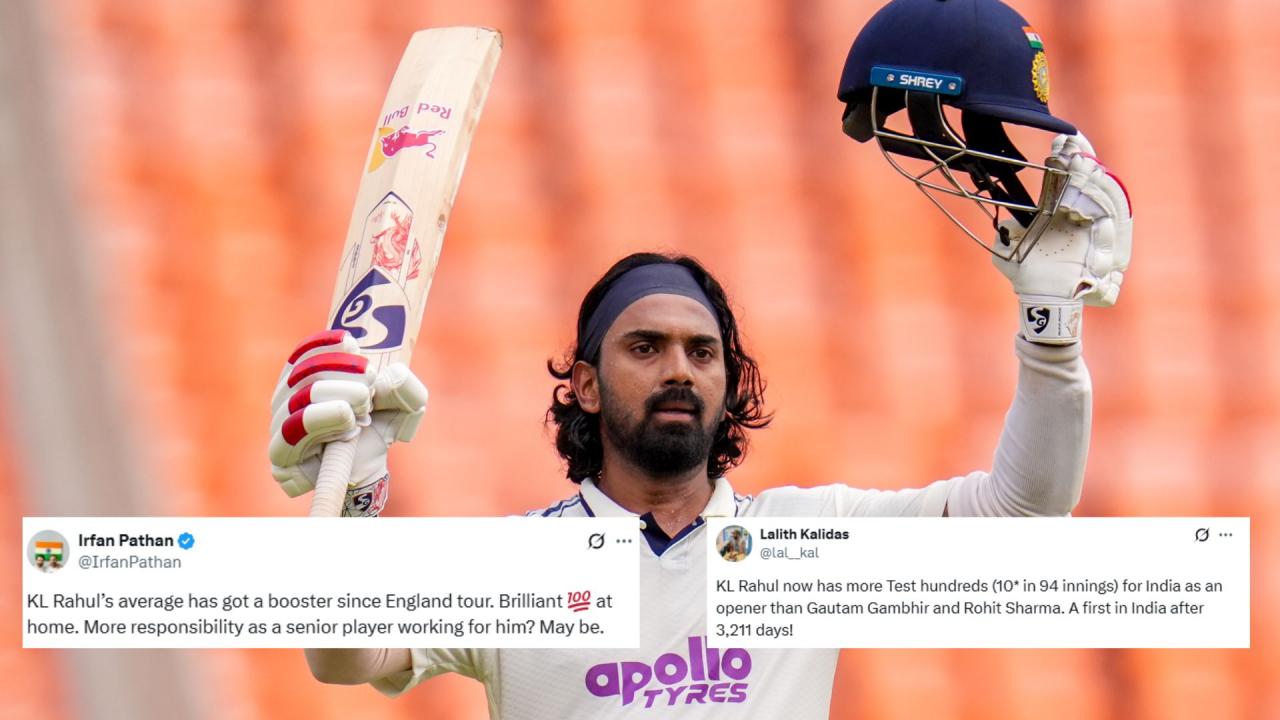 `A masterclass in consistency`: Fans react as KL Rahul scores 11th Test hundred