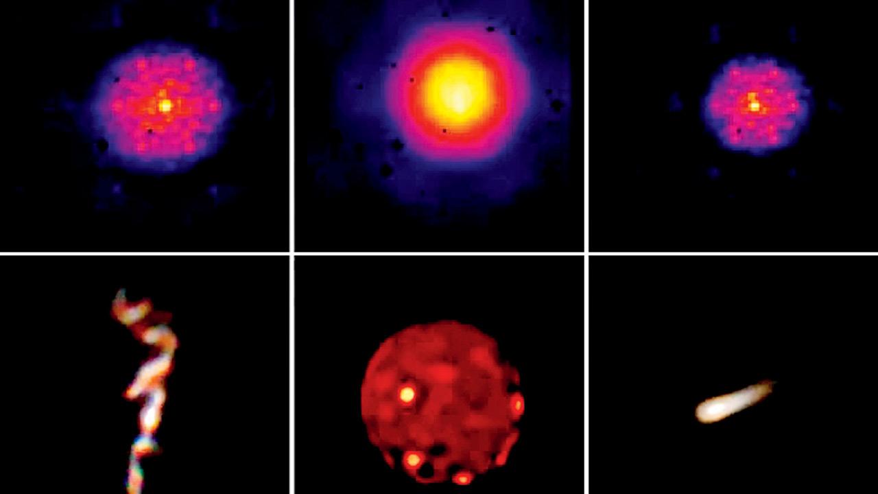James Webb Space Telescope in space