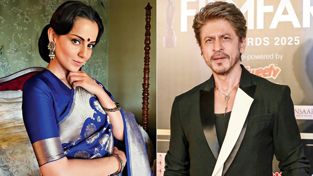 Have you heard? Kangana Ranaut compares her career journey with Shah Rukh Khan