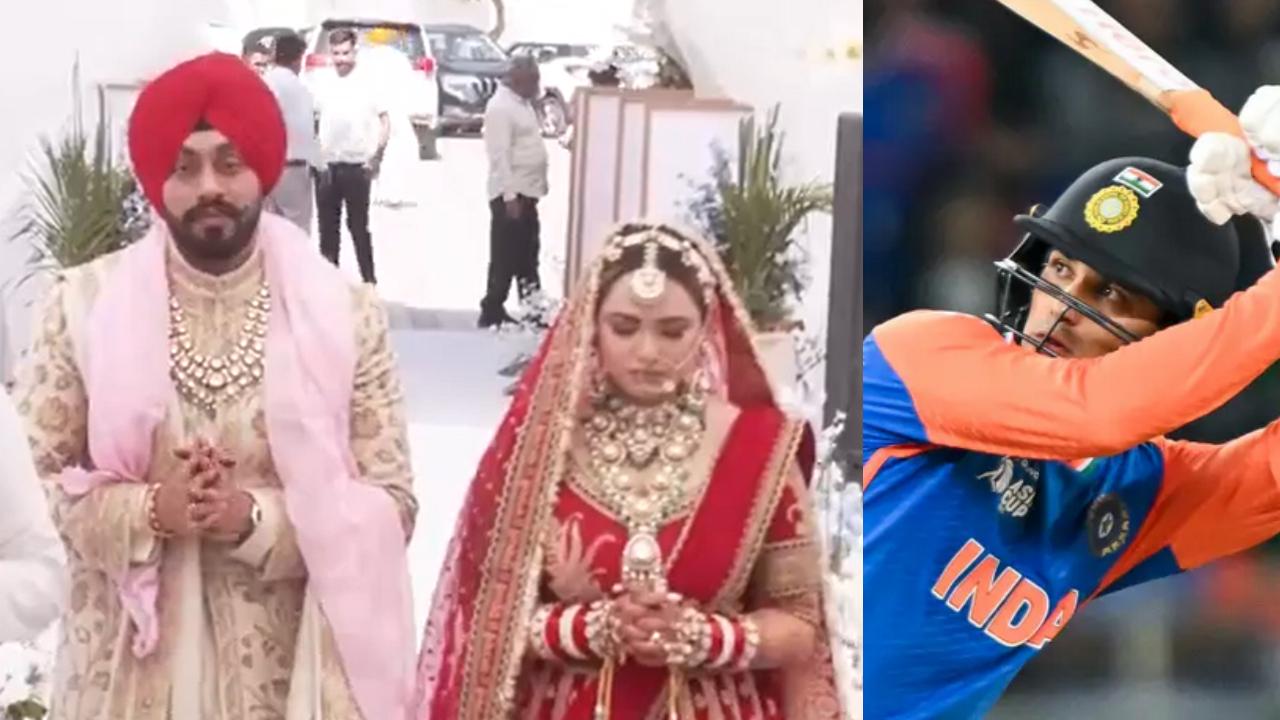 WATCH | Abhishek Sharma's sister ties knot with businessman Lovish Oberoi