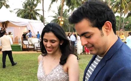 Akash Ambani and Shloka Mehta
