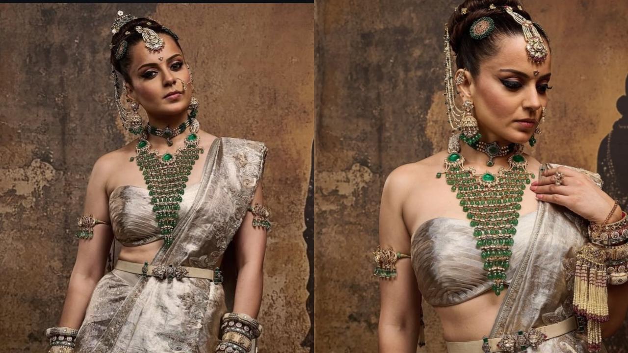 Kangana Ranaut stuns in regal bridal look as she returns to the ramp