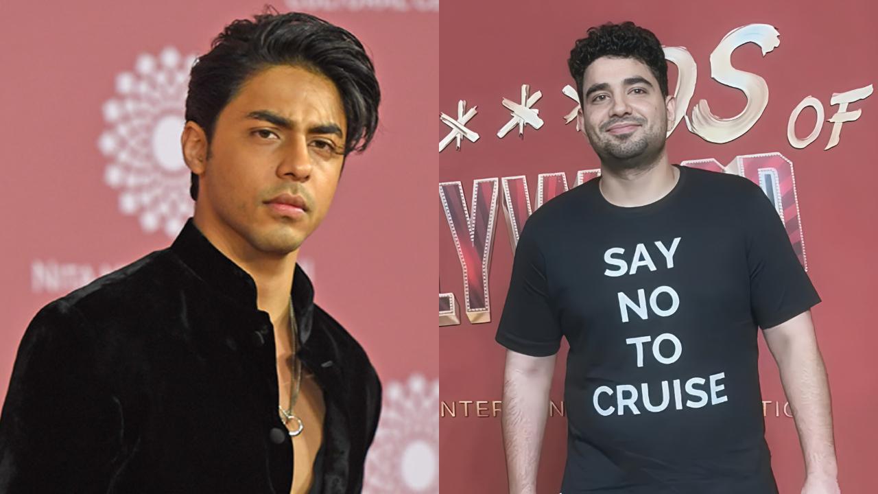 Shah Rukh Khan laughed at Samay Raina`s t-shirt taking dig at Aryan