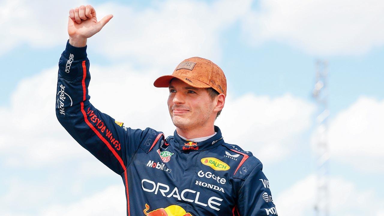 United States Grand Prix: Max Verstappen storms to sprint win as both McLarens crash out