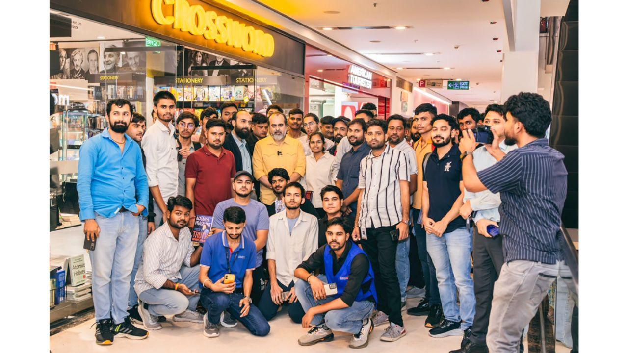 PrashantAdvait Foundation and Crossword Bookstores Hosted Book Signing Tour Across Hyderabad