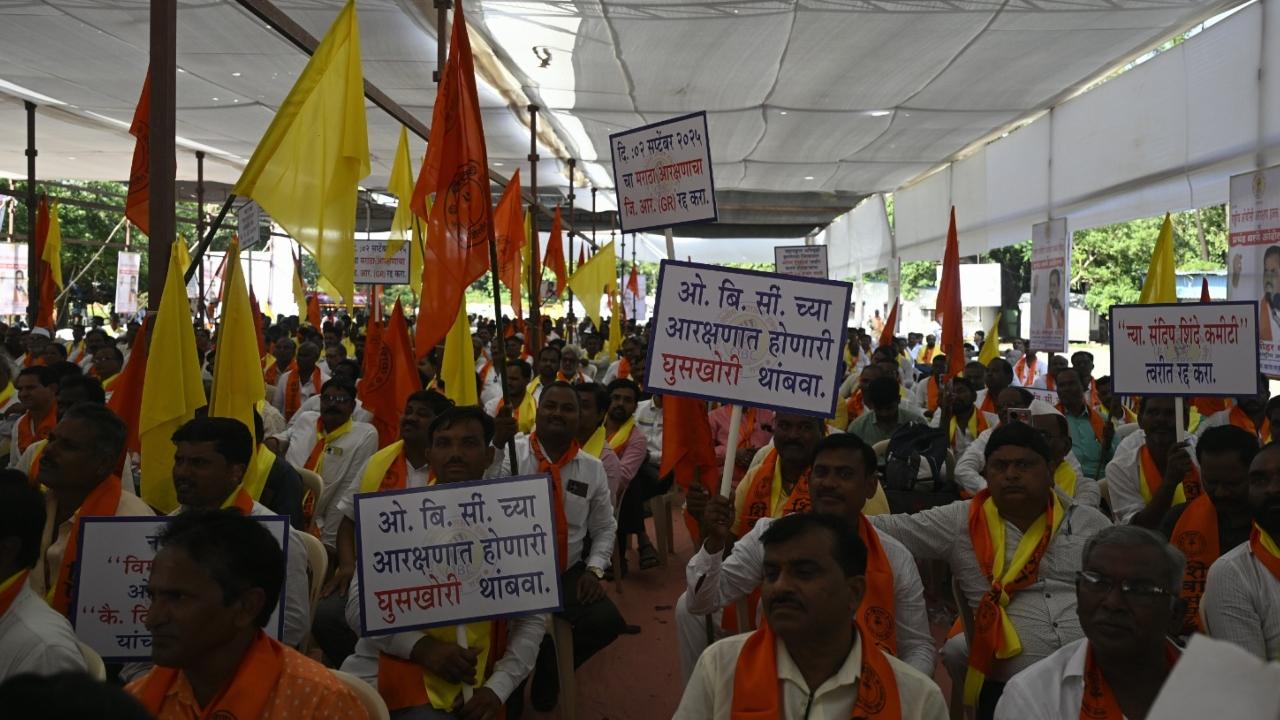 Bhujbal clarified that he is not against Maratha reservation or reservation for Kunbis, but he opposes granting Maratha community OBC status under pressure