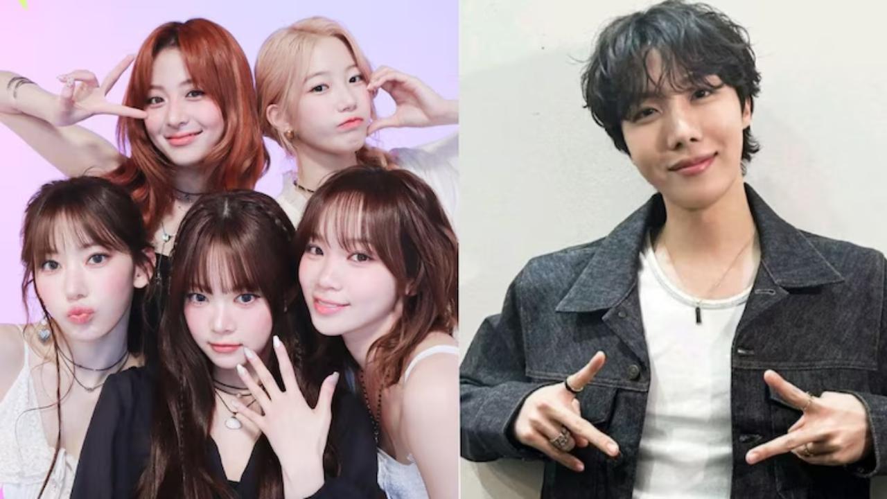 BTS J-Hope flaunts the gifts he recieved from LE SSERAFIM for collaborating in SPAGHETTI