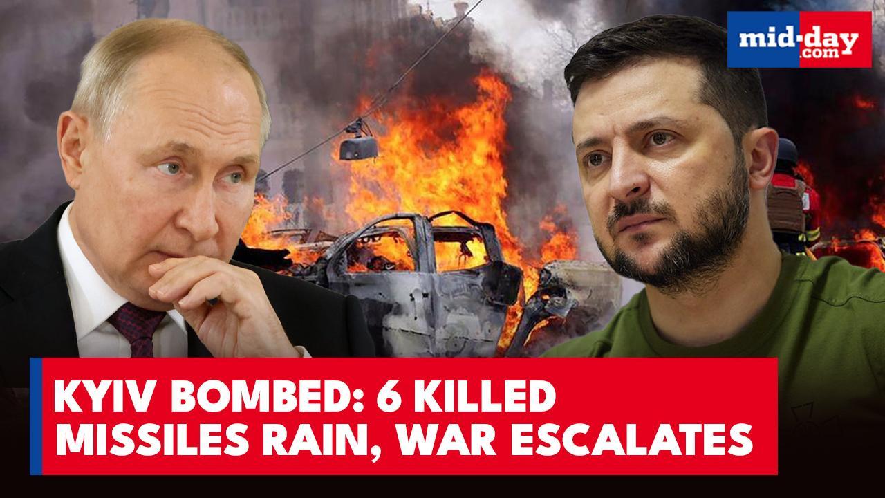 Missiles rain over Ukraine: Kyiv erupts in flames as Russia rejects ceasefire