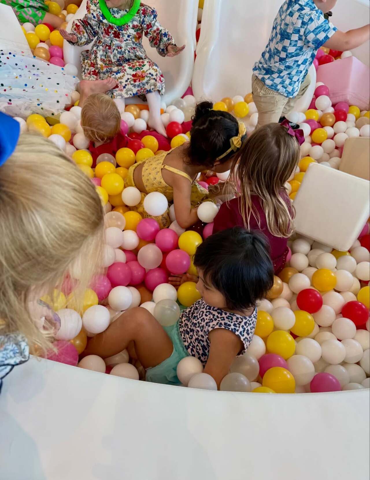 The fun has just begun. Malti hosted her friends for the Diwali party too 