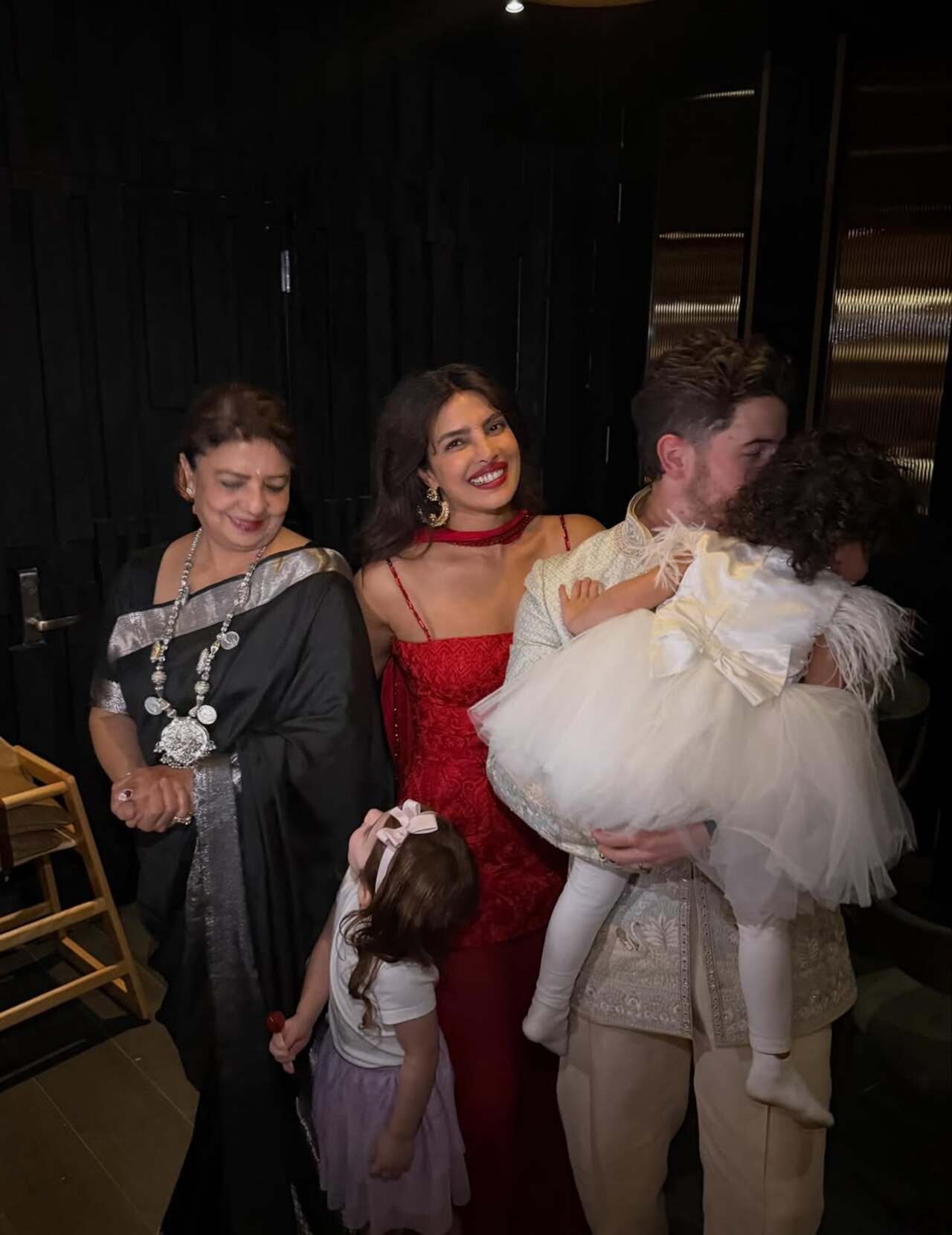 When moms shower love: Priyanka and mom Madhu Chopra are busy showering love to their daughters