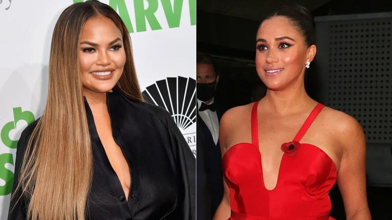 Chrissy Teigen describes friend Meghan Markle as a 'kind, good person'