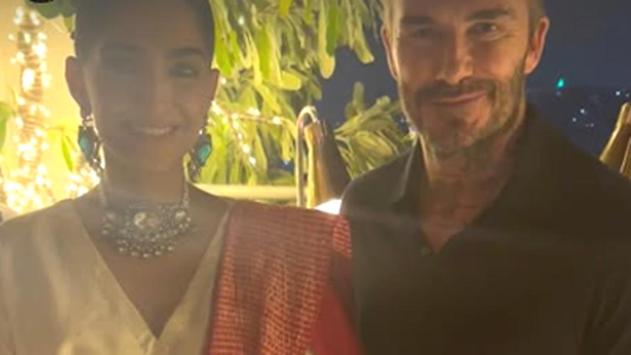 David Beckham recalls celebrating Diwali with Sonam Kapoor and Anand Ahuja