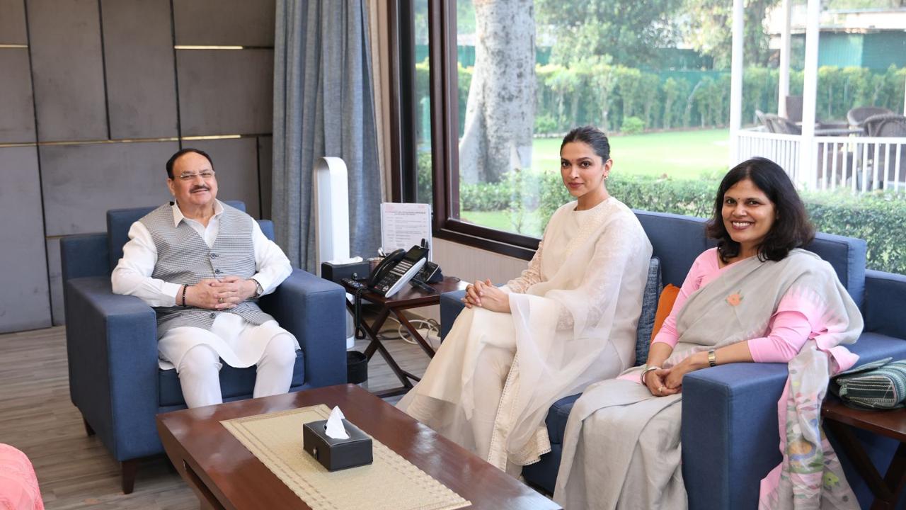 Union Minstry names Deepika Padukone as the Mental Health ambassador