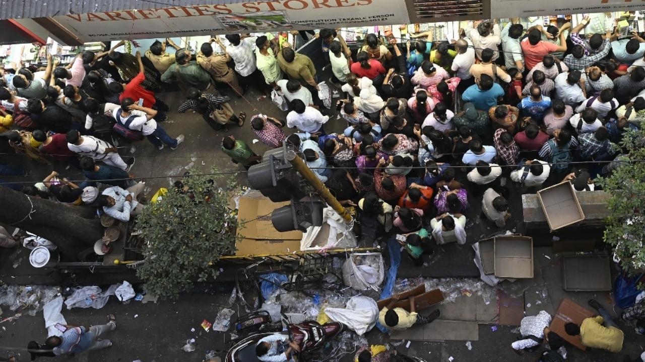 Shops were decorated with lights and festive banners, and streets were bustling with activity