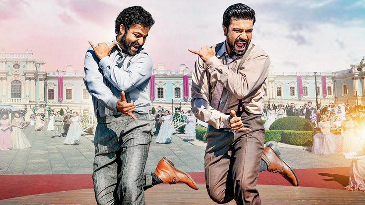 Ram Charan and Jr NTR’s Naatu Naatu brought us closer to the Indian Oscar dream. Pic/X@Shan9091