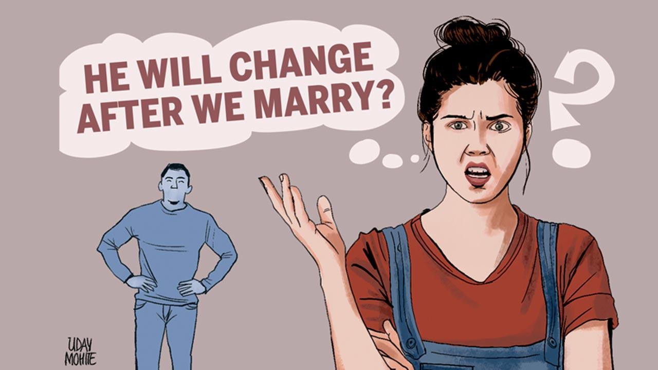 My boyfriend is badly behaved...