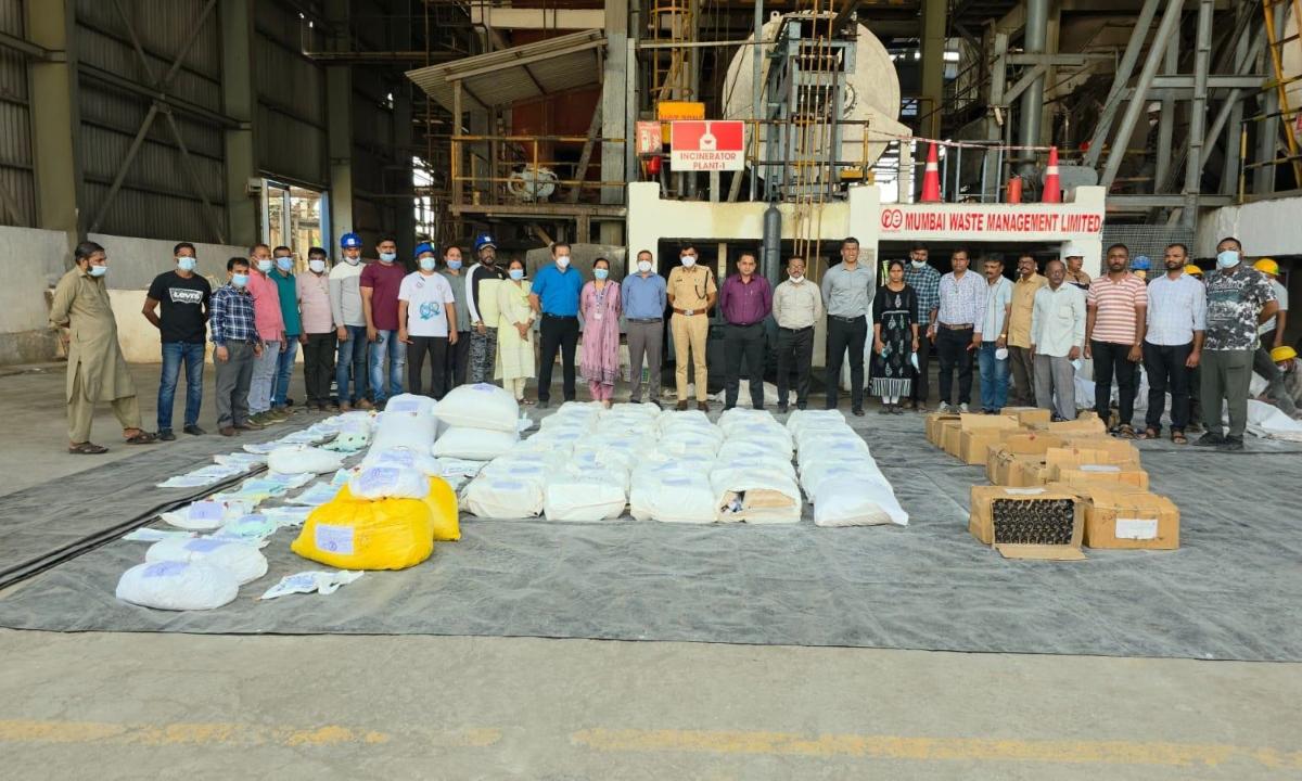 Mumbai Police carry out massive drug disposal in Raigad, destroy Rs 80 crore worth of narcotics